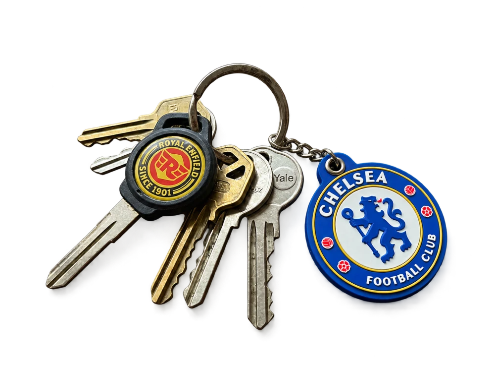 My keys and keyrings